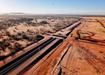 Supervisa Toño Astiazarán avance de la primera etapa del Libramiento Norponiente
