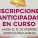 Más del 60% de nuevos estudiantes registrados en las inscripciones anticipadas