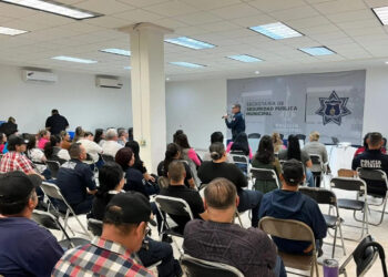 Capacita Secretaría de Seguridad y Protección Ciudadana a servidores públicos de Ciudad Obregón