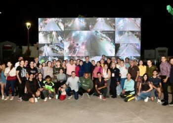 Avanza Toño Astiazarán blindaje de Hermosillo con instalación de 19 nuevas cámaras de videovigilancia