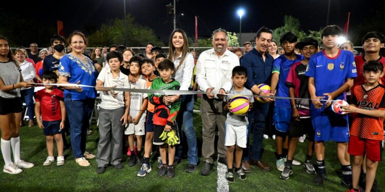 Impulsa Gobierno de Sonora la recuperación de espacios públicos con la rehabilitación de parque en colonia Nueva Castilla