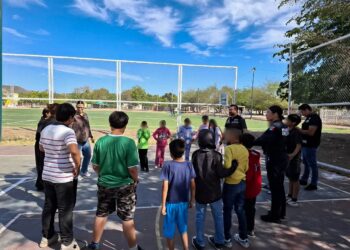 Colaboran familias de la colonia Café Combate en Hermosillo en la generación de entornos seguros: SSPC