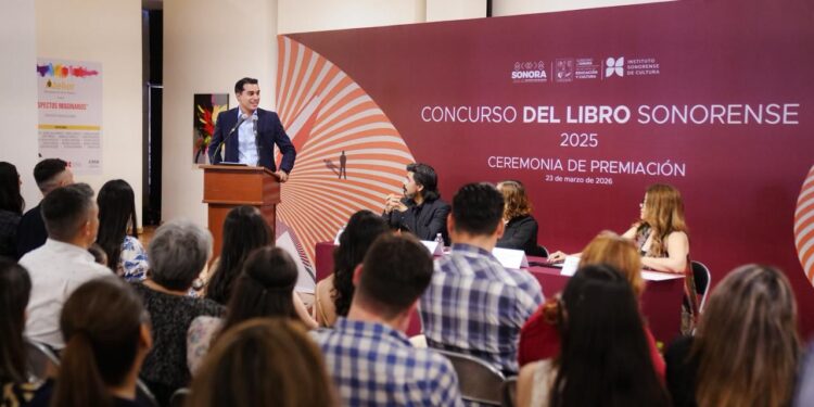 Premia Gobierno de Sonora a ganadores del Concurso del Libro Sonorense 2025