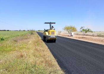 Gobierno de Huatabampo impulsa recarpeteo de la carretera a Huatabampito