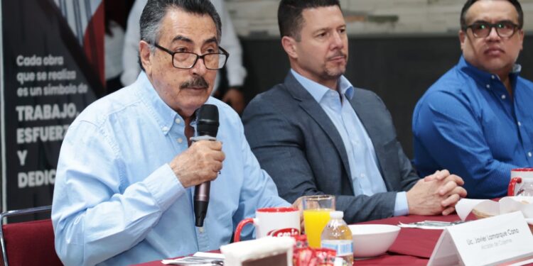 LAMARQUE IMPULSA DIÁLOGO DIRECTO CON CMIC PARA FORTALECER INFRAESTRUCTURA CON SENTIDO SOCIAL EN CAJEME