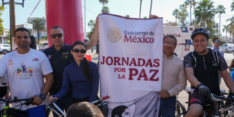 REALIZAN “RODADA POR LA PAZ” EN NAVOJOA
