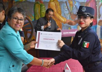 CONCLUYE TALLER «MUJERES POLICÍAS: INCLUSIÓN PARA MEJORAR LA SEGURIDAD»