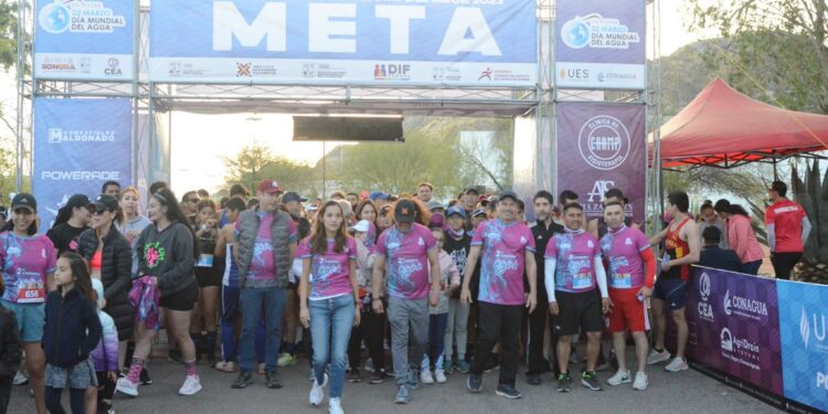 Gobierno de Sonora impulsa la carrera por la Cultura del Agua 2026 organizada por la CEA