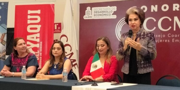 CCME Capítulo Sonora, impulsa el liderazgo femenino en Cajeme, a través de Foro ´´Mujeres que Transforman la Economía´´
