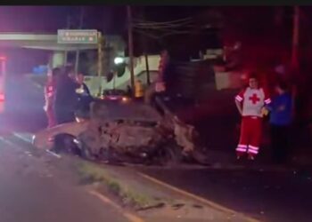 MILITAR PIERDE LA VIDA EN FATAL ACCIDENTE EN EL PUENTE MIRAMAR.
