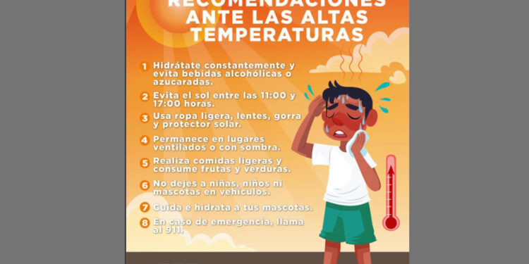 Llama Gobierno de Hermosillo a reforzar medidas preventivas ante la ola de calor extraordinaria que se pronostica