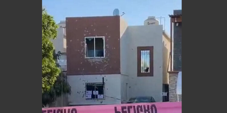 Más de una hora duró el enfrentamiento en Hermosillo