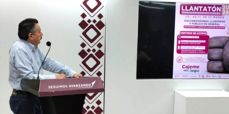 ARRANCA SEXTA EDICIÓN DEL “LLANTATÓN 2026” POR UN CAJEME MÁS LIMPIO