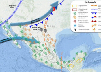 Para hoy ambiente de frío a fresco y fuertes rachas de viento sobre el norte y oriente
