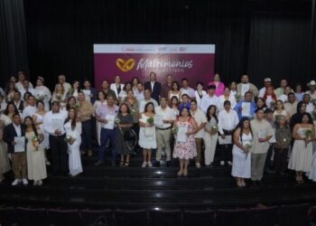 Celebran en Guaymas Jornada de Matrimonios Colectivos