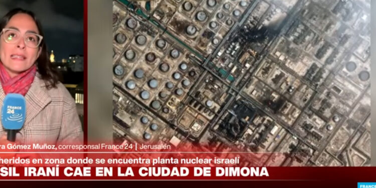 Irán ataca Dimona, sede del programa nuclear de Israel