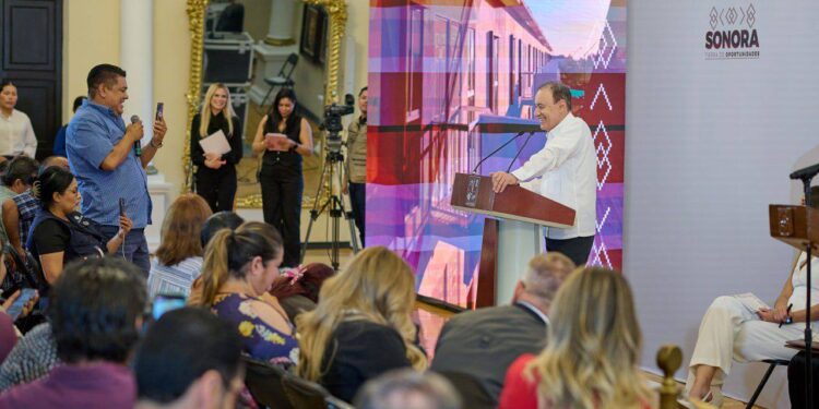 Gobernador Durazo encabeza política integral contra la violencia hacia las mujeres