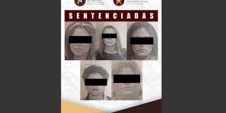Cinco mujeres recibieron sentencia condenatoria por fraude genérico a 18 personas en Hermosillo