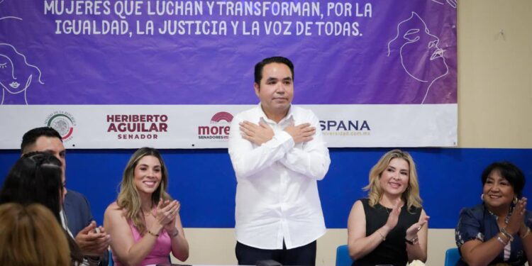 Los derechos de las mujeres son conquista, no concesión: Heriberto Aguilar