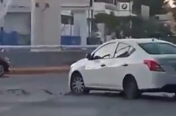 Cierran Glorieta Colón en Guadalajara por disparos y ponchallantas