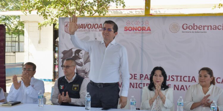 INICIA ACTIVIDADES EL CONSEJO DE PAZ Y JUSTICIA CÍVICA DEL MUNICIPIO DE NAVOJOA CON EL ARRANQUE DEL PROGRAMA “SEMBRANDO PAZ EN ESPACIOS QUE TRANSFORMAN”