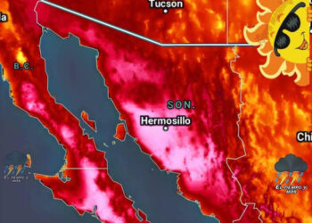 Temperaturas de entre 40 a 43 grados se esperan en esta semana en Sonora