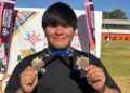 Alumno de UTS conquista doble oro en atletismo en el 1er Encuentro Nacional Cultural y Deportivo