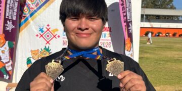 Alumno de UTS conquista doble oro en atletismo en el 1er Encuentro Nacional Cultural y Deportivo