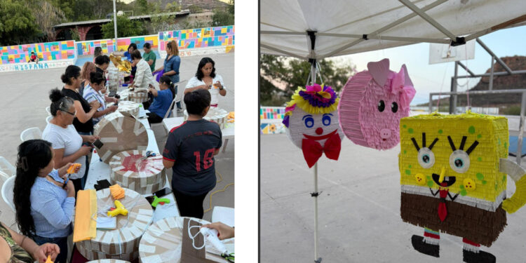 Inicia Ayuntamiento de Guaymas con el Curso de elaboración de piñatas