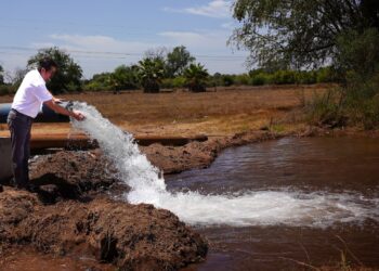 PREPARAN NUEVO POZO PARA REFORZAR SUMINISTRO DE AGUA AL ORIENTE