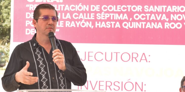 ¡AL SIGUIENTE NIVEL!: ARRANCA REHABILITACIÓN DE COLECTOR TIERRA BLANCA PARA DESFOGUE AL DRENAJE SANITARIO