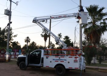 Avanza en el valle programa Iluminando Guaymas