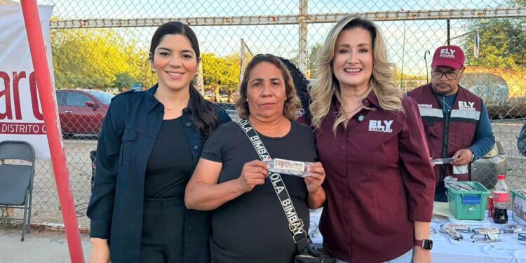 Diputadas  Ely Sallard y Amairani Peña acercan servicios integrales a la colonia Palo Verde