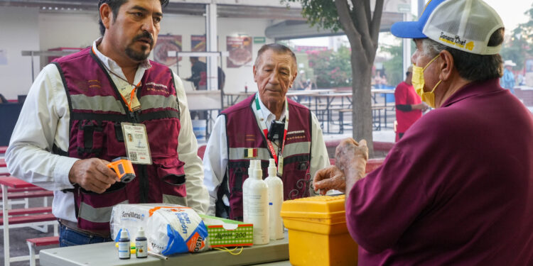 Refuerza Coesprisson acciones de prevención sanitaria durante la Expogan en Hermosillo