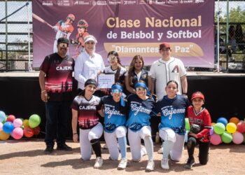 CAJEME SE SUMA A LA CLASE NACIONAL DE BÉISBOL Y SÓFTBOL “DIAMANTES DE PAZ”