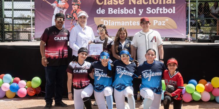 CAJEME SE SUMA A LA CLASE NACIONAL DE BÉISBOL Y SÓFTBOL “DIAMANTES DE PAZ”
