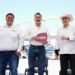 Gobernador Durazo refuerza transporte y salud en Cajeme con nuevos camiones y arranque de Semana Nacional de Vacunación