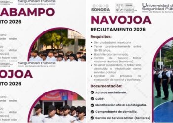 Abre USP convocatoria en el sur de Sonora para formar Policía Preventivo