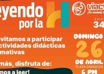 Invita Gobierno de Hermosillo a la actividad ‘Leyendo por la H’ el próximo domingo