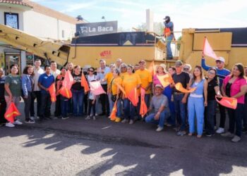 Arranca Toño Astiazarán recarpeteo de la calle Reforma en beneficio a miles de hermosillenses del sector Norte