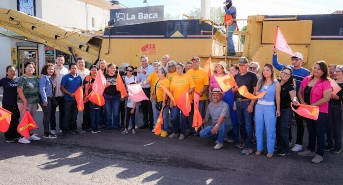 Arranca Toño Astiazarán recarpeteo de la calle Reforma en beneficio a miles de hermosillenses del sector Norte