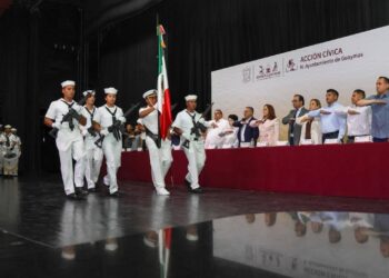 Toman protesta integrantes del Cabildo y administración Infantil 2026