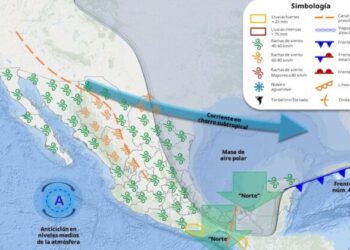 Para hoy cielos mayormente despejados y sin probabilidad de lluvia en todo Sonora