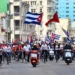 Miles de jóvenes cubanos participan en protesta contra el bloqueo de EU