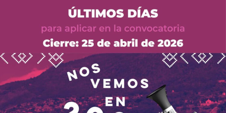 Anuncian últimos días de registro para el FAOT 2027