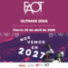 Anuncian últimos días de registro para el FAOT 2027