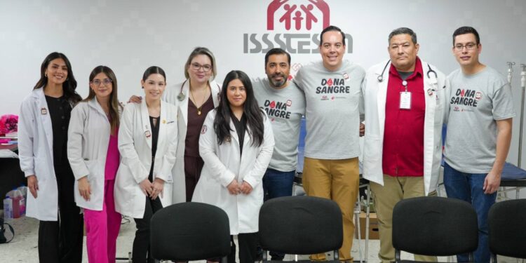 *Realiza Isssteson campaña de donación voluntaria de sangre en Hermosillo*