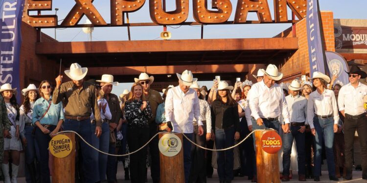 Gobernador Durazo inaugura ExpoGan 2026; celebración que proyecta a Sonora como potencia nacional ganadera