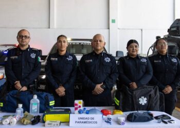 Unidad de Paramédicos de la PESP coadyuva en atención de emergencias