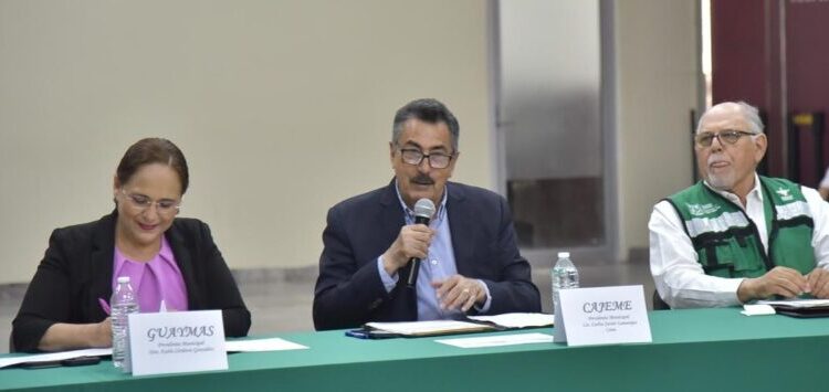 FIRMAN EN CAJEME EL PLAN DE TRABAJO 2026 DE LA RED DISTRITAL DE MUNICIPIOS POR LA SALUD